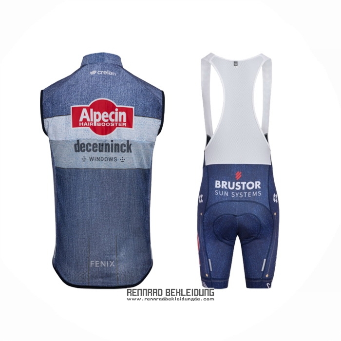 2024 Windweste Alpecin Deceuninck Blau Und Tragerhose